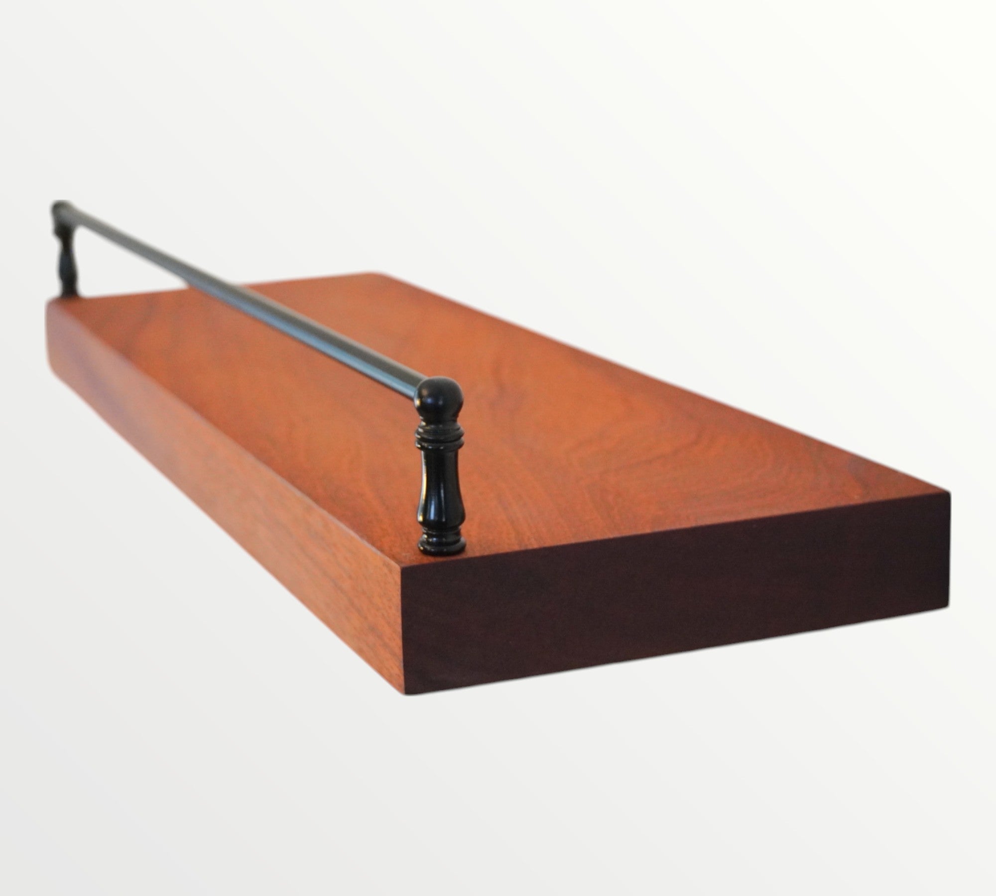 Mahogany Floating Shelves