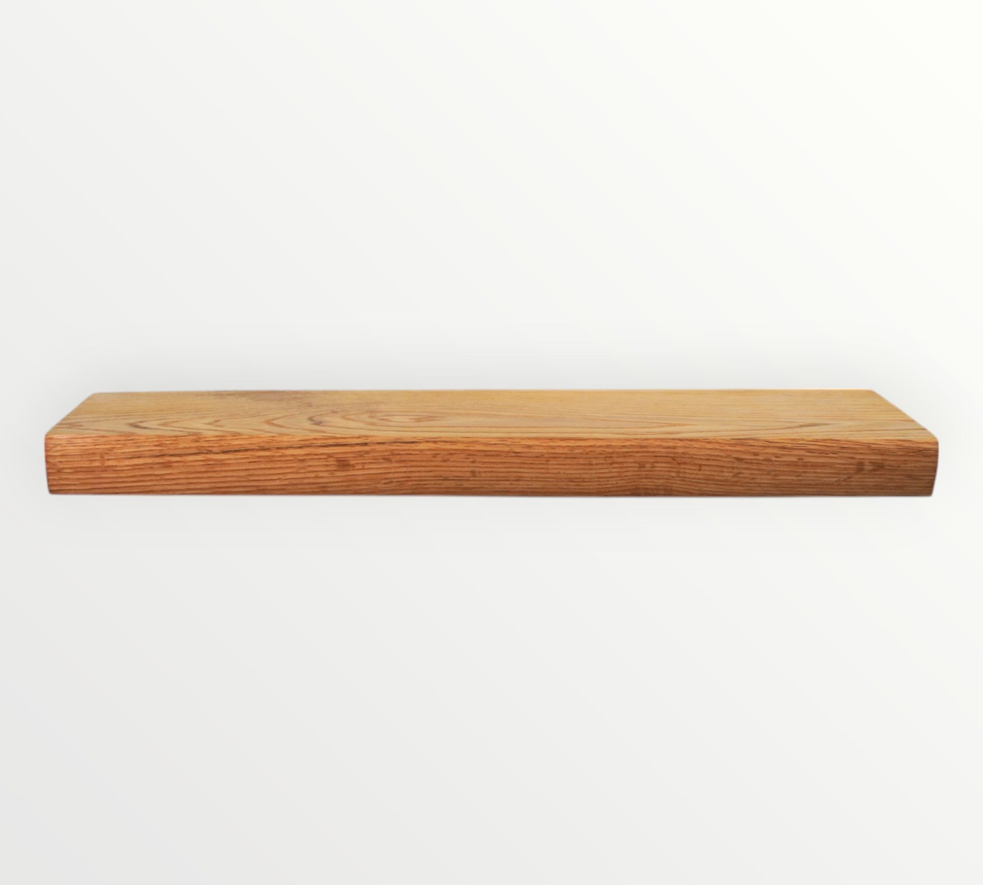Red Oak Live Edge Hardwood Floating Shelf