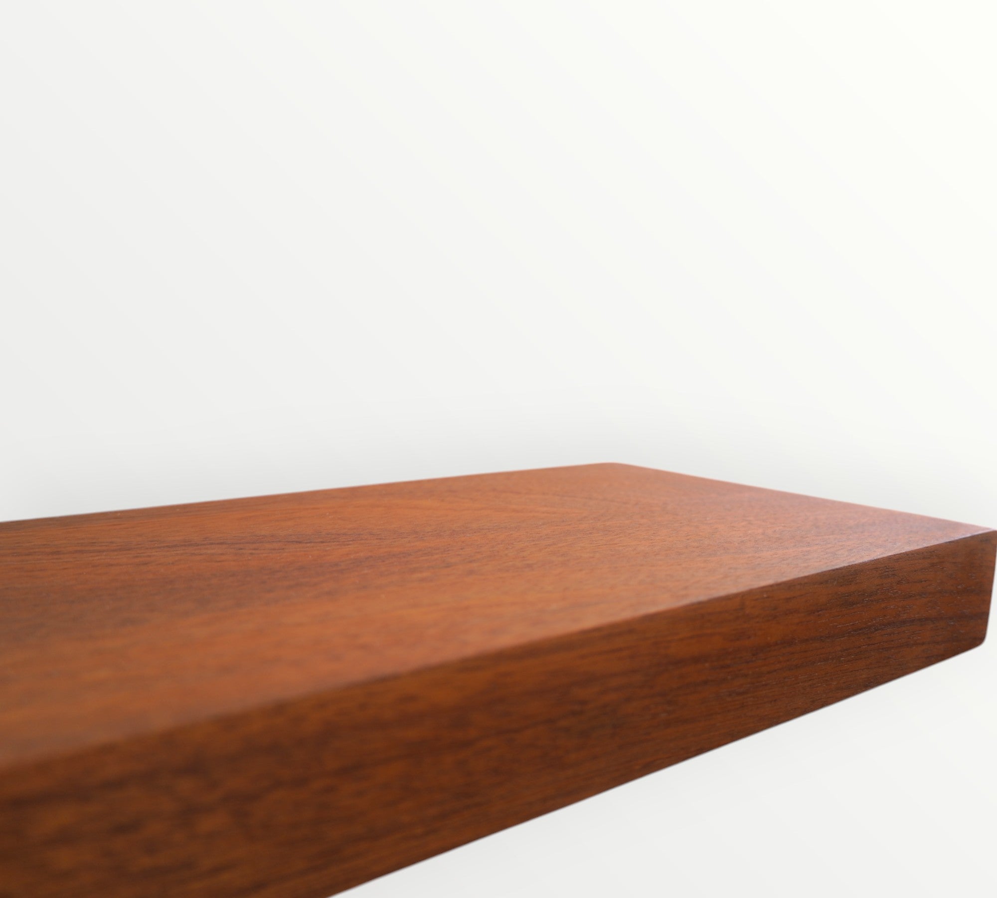 Mahogany Hardwood Floating Shelf