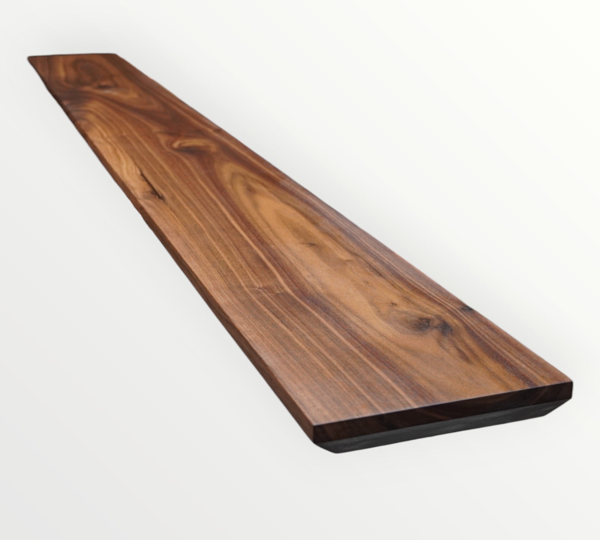 Walnut Hardwood Floating Shelf