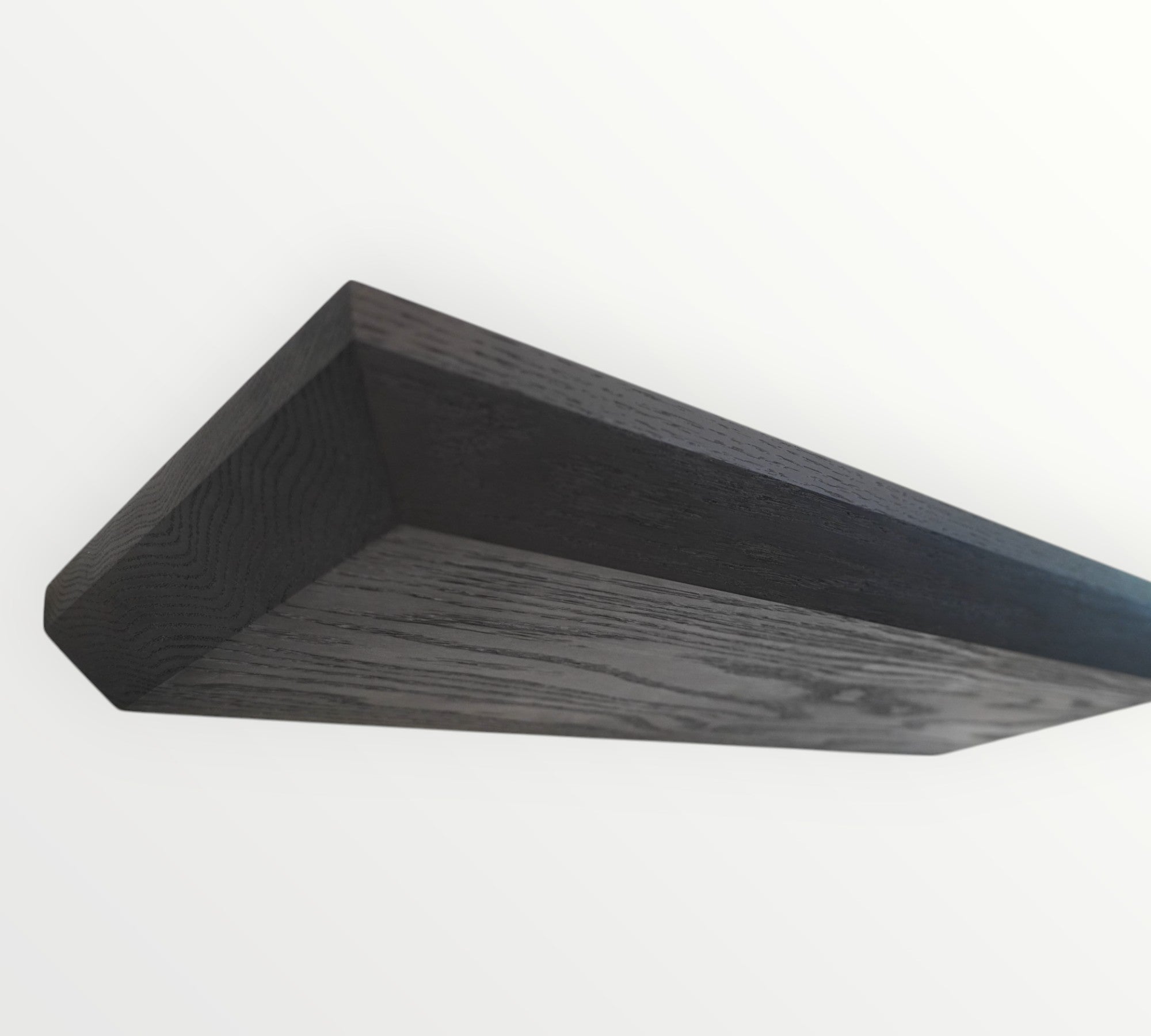 Black Oak Hardwood Floating Shelf