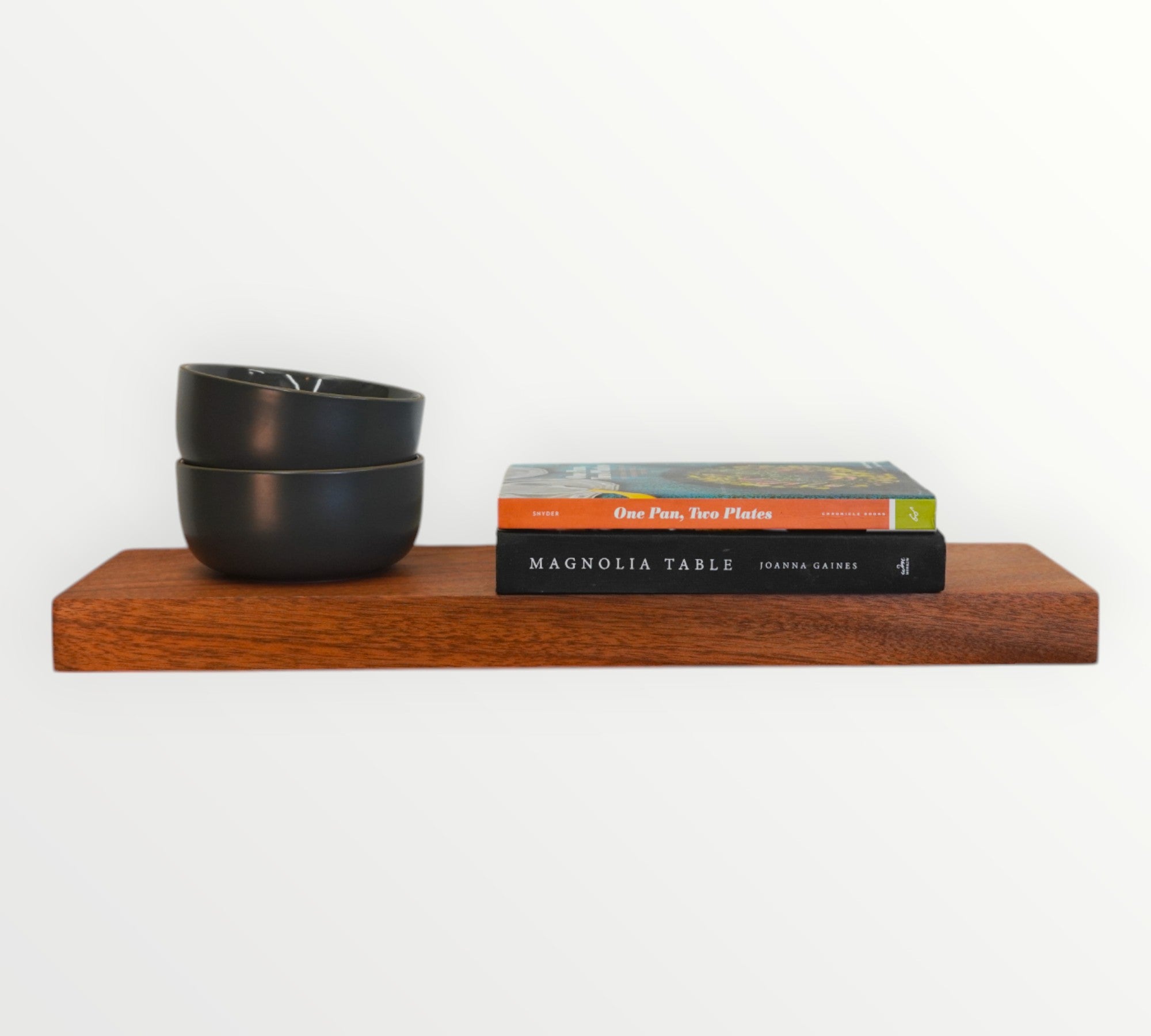 Mahogany Hardwood Floating Shelf