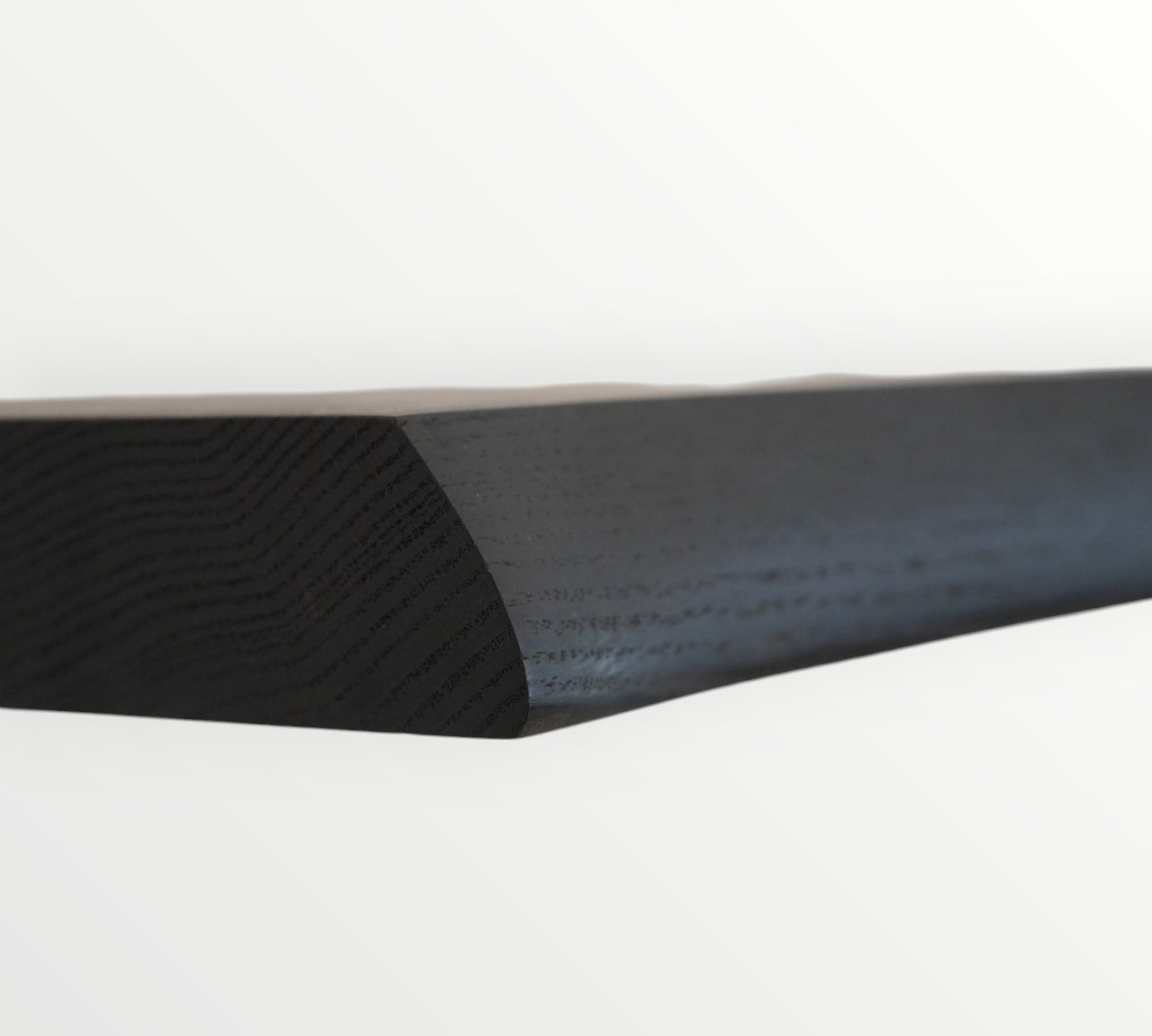 Black Oak Live Edge Hardwood Floating Shelf