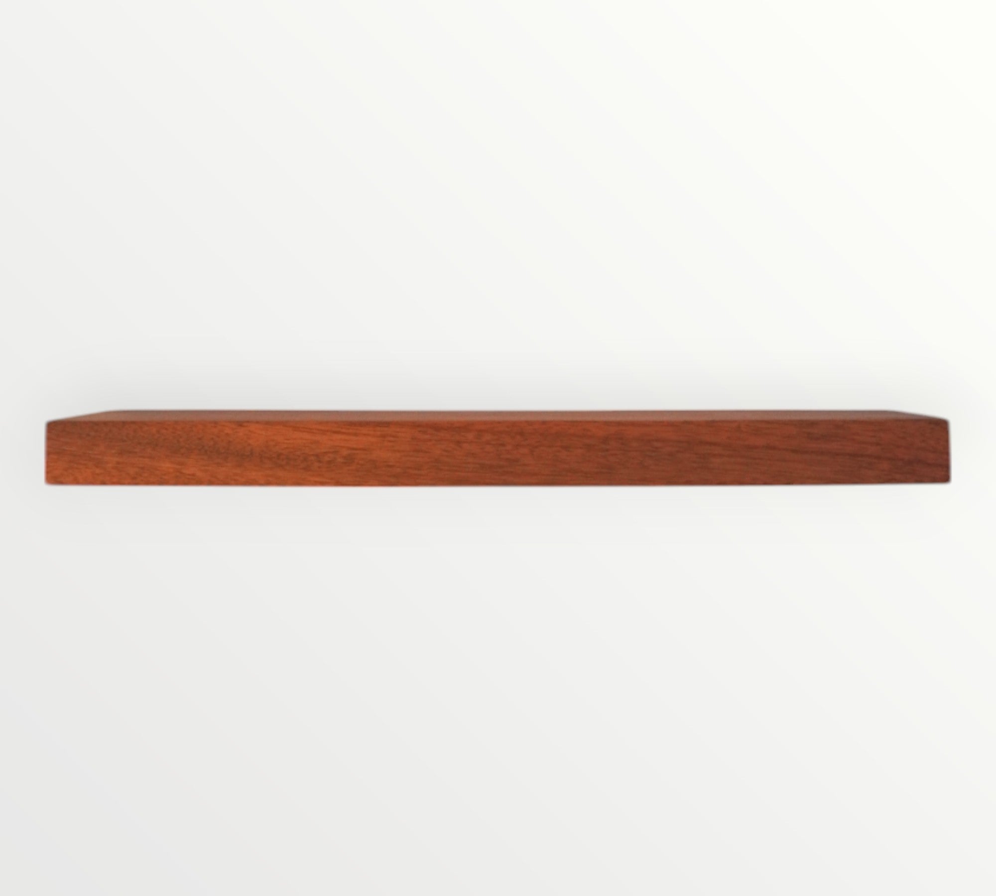 Mahogany Hardwood Floating Shelf