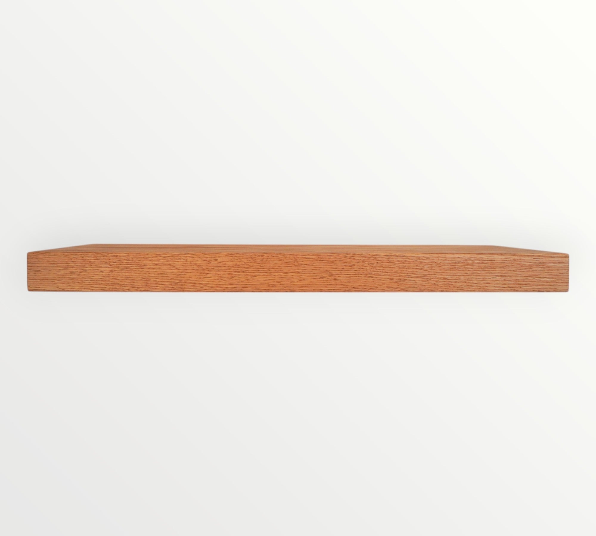Red Oak Hardwood Floating Shelf