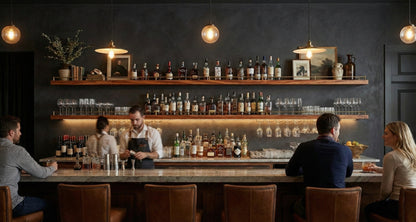 Solid Mahogany Live Edge Shelf with Gallery Rail