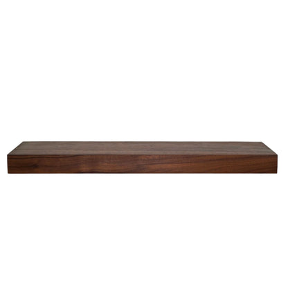 Walnut Hardwood Floating Shelf