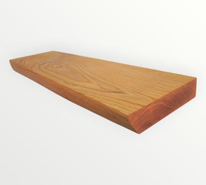 Red Oak Live Edge Hardwood Floating Shelf