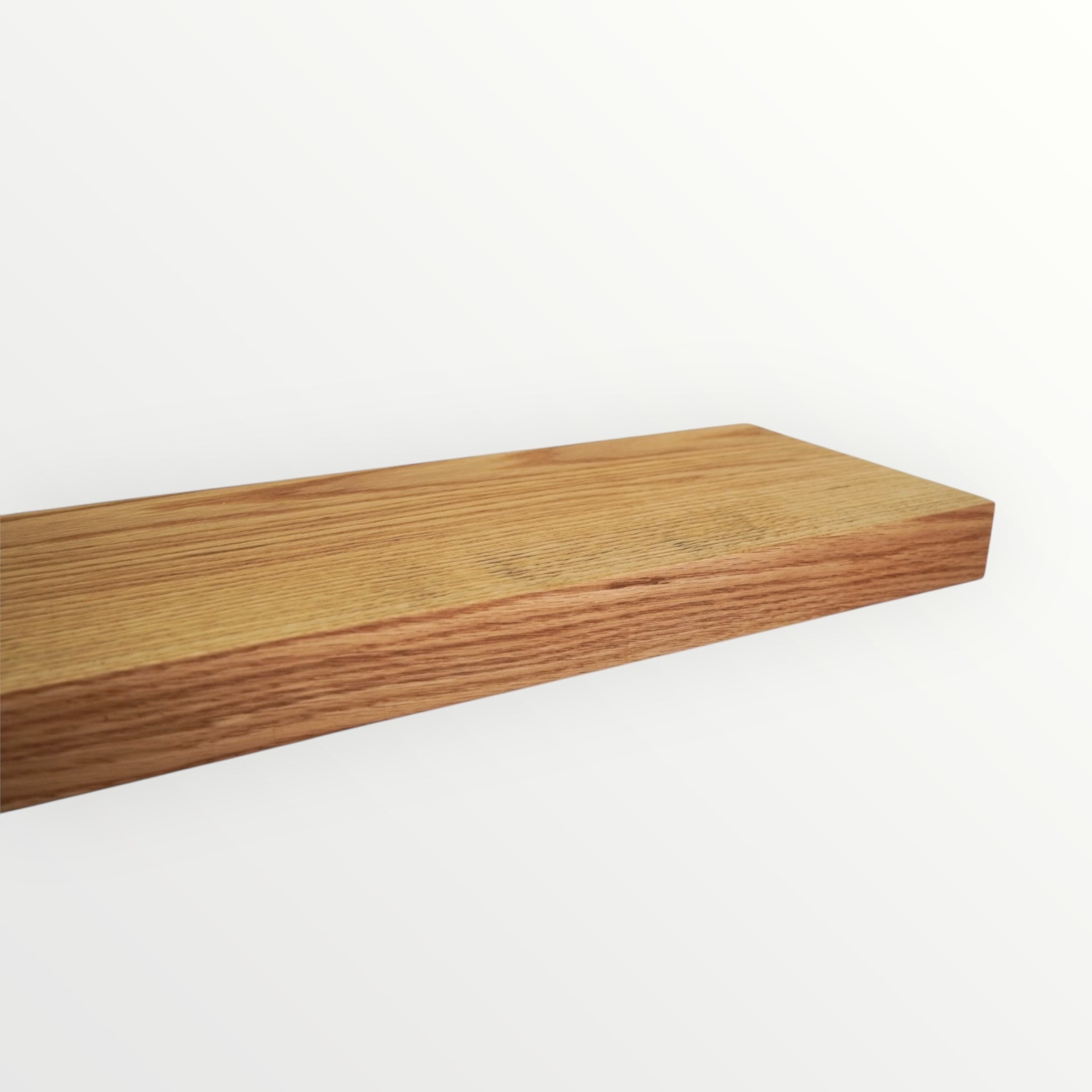 Red Oak Hardwood Floating Shelf - The Mortise & The Hare