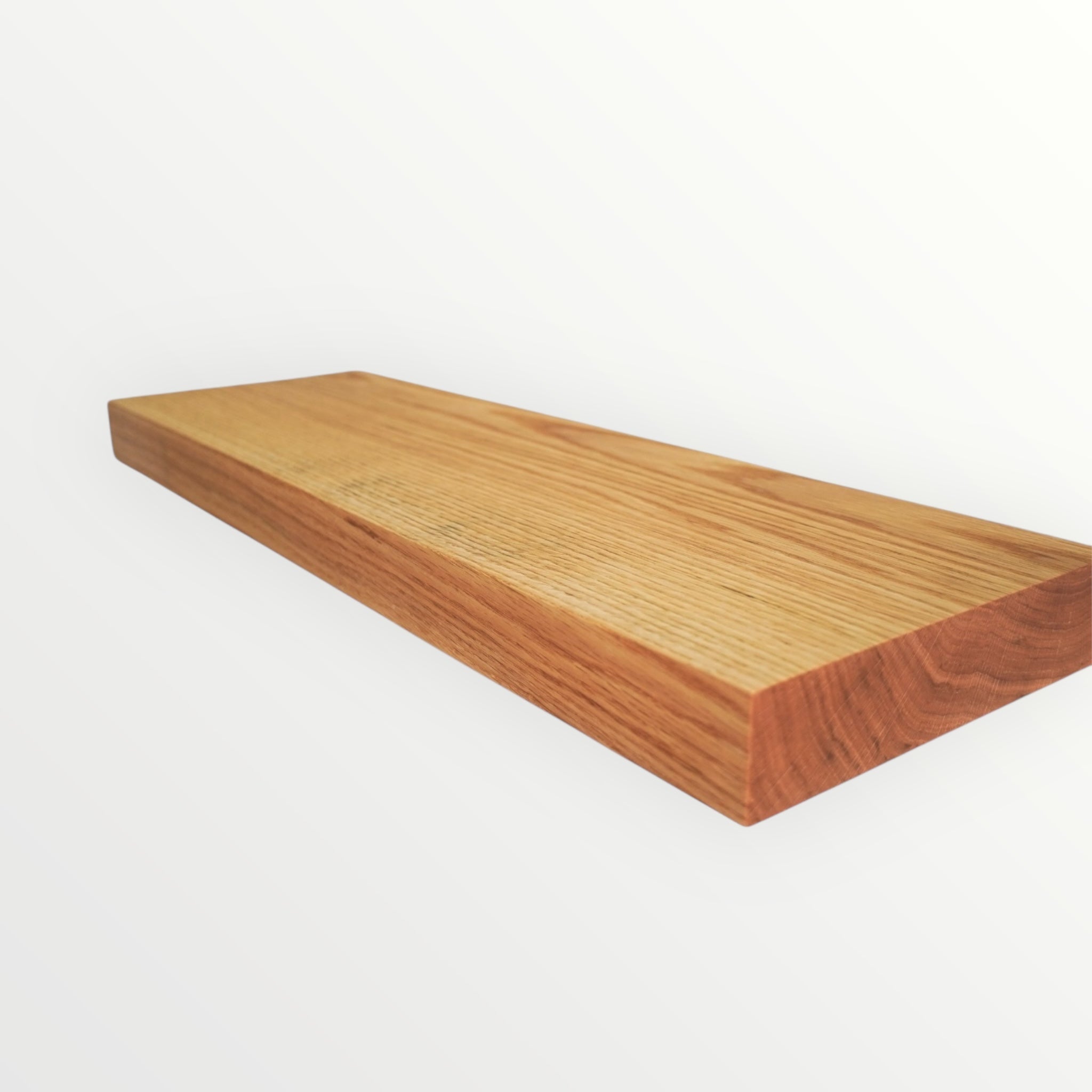 Red Oak Hardwood Floating Shelf - The Mortise & The Hare