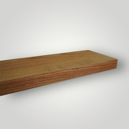 Red Oak Hardwood Floating Shelf - The Mortise & The Hare