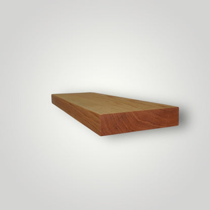 Red Oak Hardwood Floating Shelf - The Mortise & The Hare