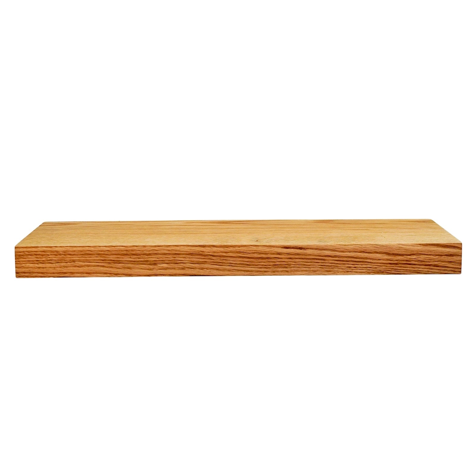 Red Oak Hardwood Floating Shelf - The Mortise & The Hare