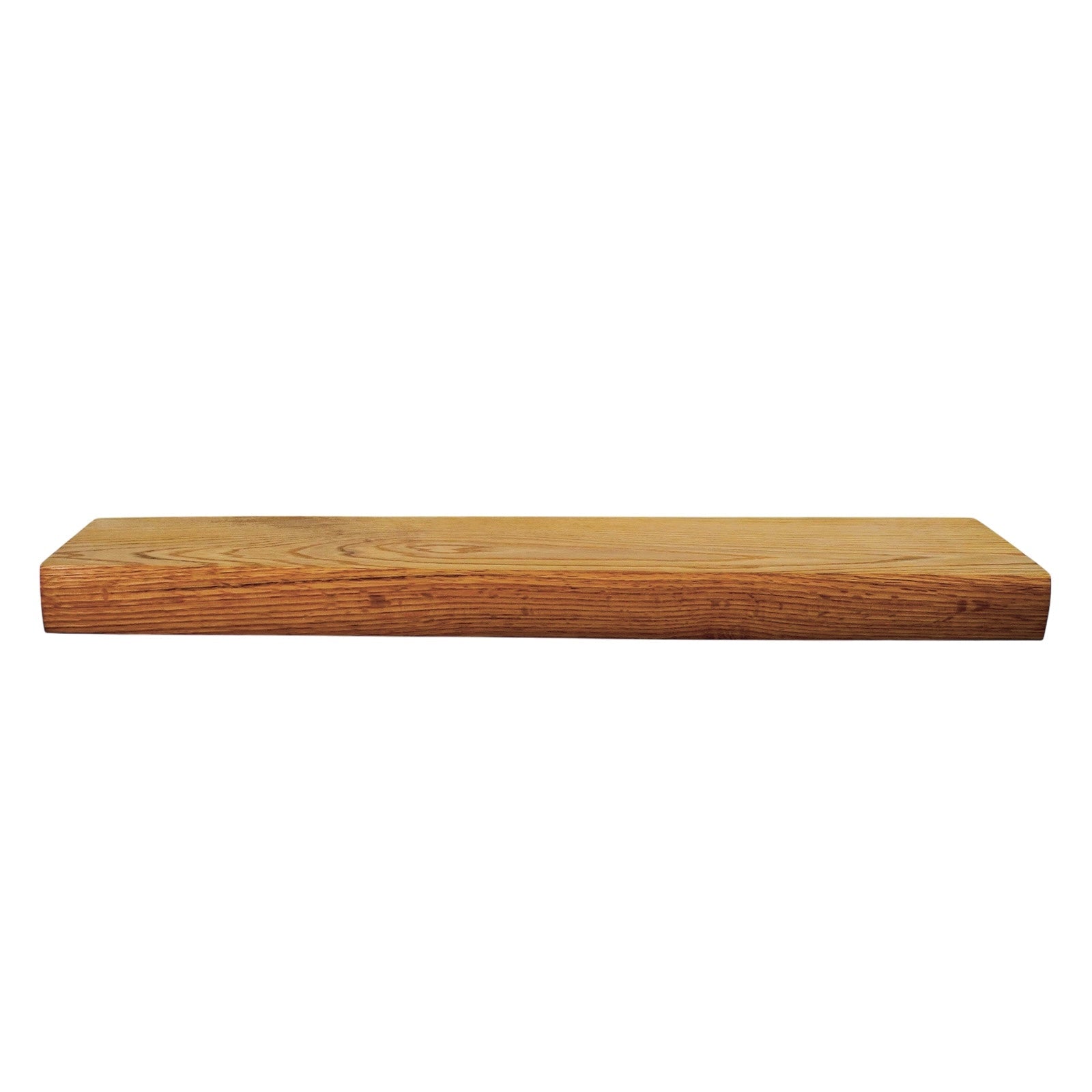 Red Oak Live Edge Hardwood Floating Shelf - The Mortise & The Hare