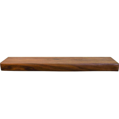 Walnut Live Edge Hardwood Floating Shelf - The Mortise & The Hare